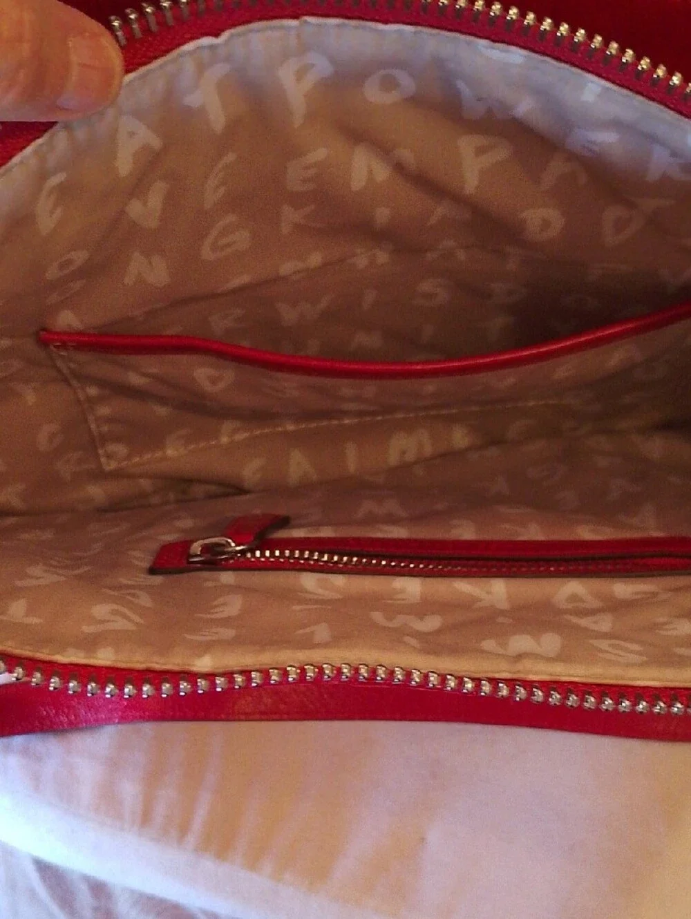Aimee Kestenberg Quilted Red Women’s Crossbody or Shoulder Bag